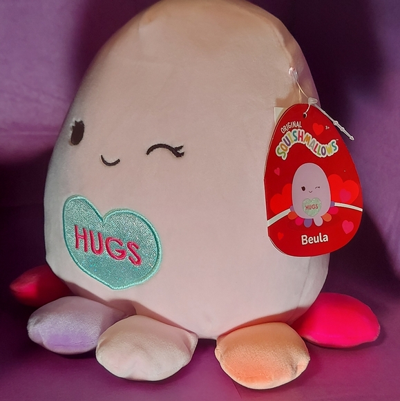 Octopus Squishmallow 8 inch Beula - Picture 2 of 4